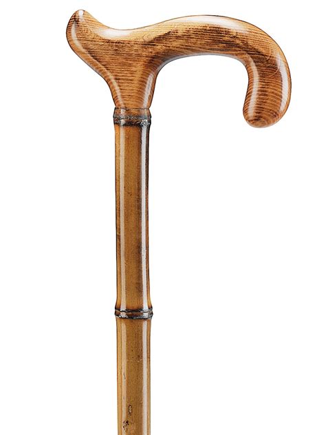 bamboo walking cane